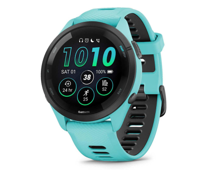 Smartwatch GARMIN Forerunner 265 46 mm Błękitny 010-02810-12